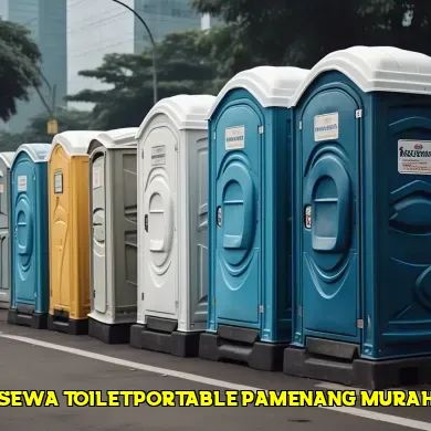sewa toilet portable pamenang murah